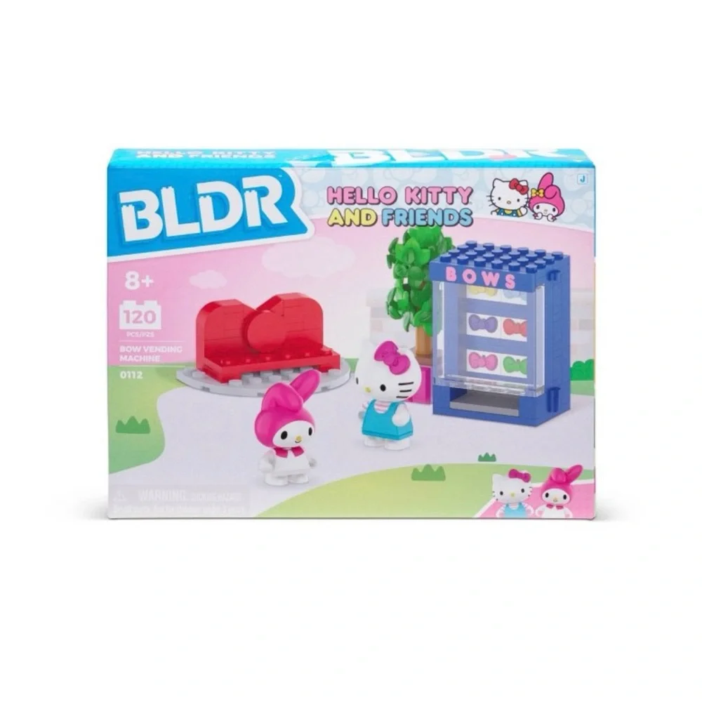 Hello Kitty and Friends Vending Machine Building Set with My Melody - 120 pcs